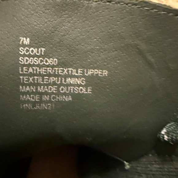 SPLENDID Women's Mixed Media Heel Pull-Tab Scout Toe Combat Boots Green Size 7 - Picture 9 of 9